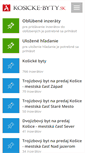 Mobile Screenshot of kosicke-byty.sk